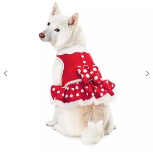Large Minnie Mouse Costume Harness for Dogs